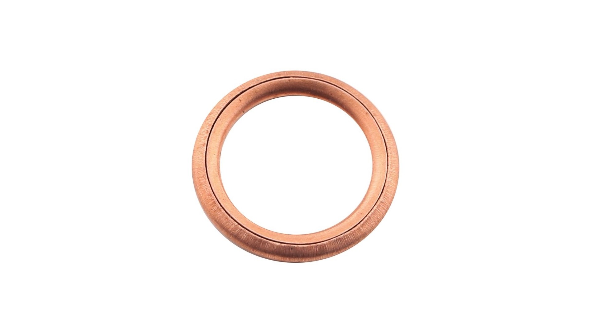 Dresselhaus Kupferring 16 x 22 x 2 mm, VE: 4 Stück, Kupferring Fülldichtring (CuFA), Form C, DIN 7603