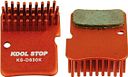 Vorschaubild Kool Stop Scheibenbremsbelag D-630 K, Aero Kool rot