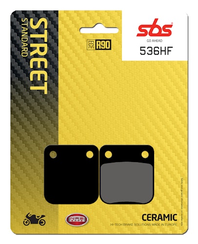 SBS Bremsbelag 536HF Street Ceramic