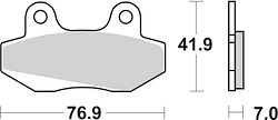 SBS Scooterbelag 103HF Street Ceramic