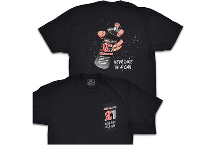 MAXIMA RACING OILS SC1 Graffiti Tee Schwarz XL