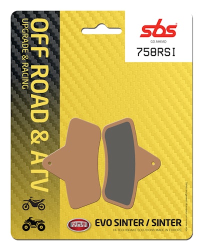 SBS Bremsbelag 758RSI Offroad Racing Sinter
