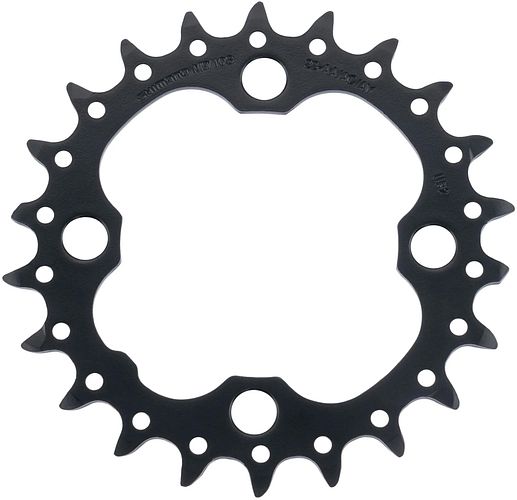 Shimano Kettenblatt SLX FC-M660 22 Zähne schwarz