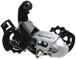 Shimano Schaltwerk Tourney TX RD-TX800 silber