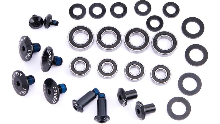Conway Lager-/ Schraubensatz eMF Mod. 19 schwarz
