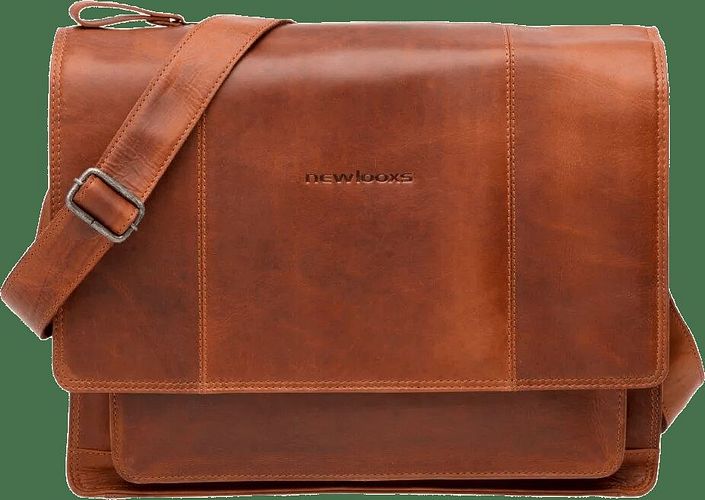 New Looxs Schultertasche Leather Fellini cognac