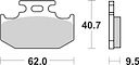 Vorschaubild SBS Bremsbelag 648HF Street Ceramic