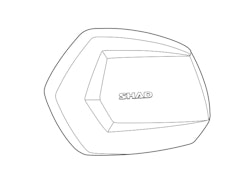 SHAD LID LEFT ALU SH35 [D1B35TLR]