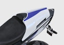 Vorschaubild BODYSTYLE Sportsline Sitzkeil ABS Kunststoff weiß/blau für SUZUKI SV 650 