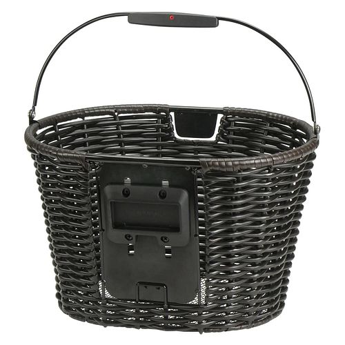 KLICKfix Korb Structura Oval 16 l schwarz braun braun