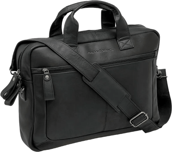 New Looxs Schultertasche Leather Luko schwarz