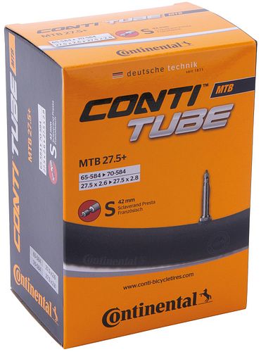 Continental MTB-Schlauch Sclaverandventil 42 mm 27,5 Zoll schwarz