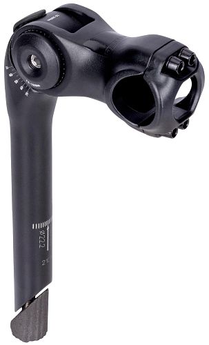 CONTEC Vorbau Seto Stick 75 mm schwarz schwarz matt Ø 25, 4 mm