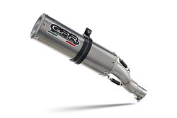 GPR Endschalldämpfer Ducati Scrambler 800 Urban Motard 2021/2023 e5 M3 TITANIUM NATUral  SP