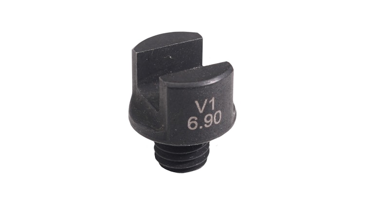 Bikeservice Speichenschlüssel zum Lösen, 6,9 mm, Stahl