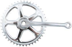 Pieper Kettenradgarnitur 44 Zähne 170 mm silber