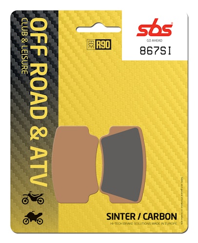 SBS Bremsbelag 867SI Offroad Sinter