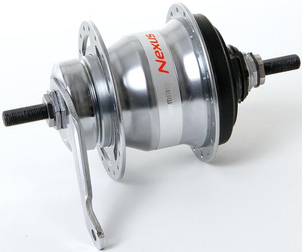 Shimano Getriebenabe Nexus Inter-7 SGC30017CAR silber