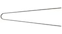 Vorschaubild Curana Schutzblechstrebe C-Lite 28 Zoll silber 65 mm breit, 420 mm lang, (Sonderposten