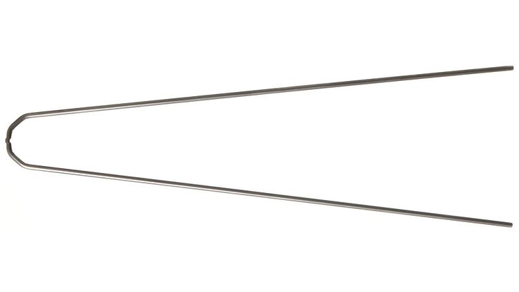 Curana Schutzblechstrebe C-Lite 28 Zoll silber 65 mm breit, 420 mm lang, (Sonderposten