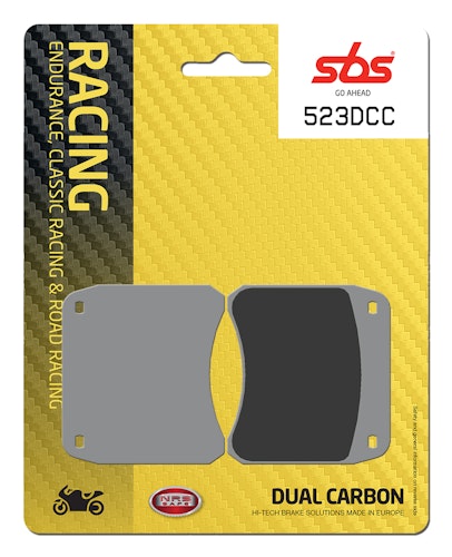 SBS Bremsbelag 523DCC Road Racing Classic Dual Carbon