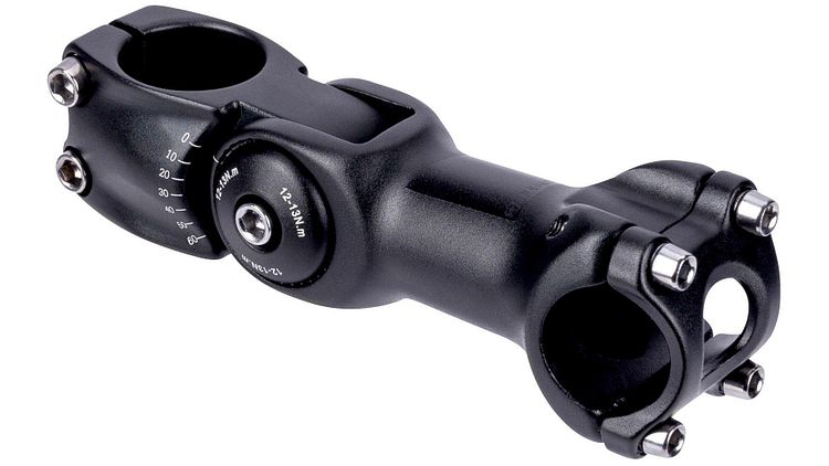 CONTEC Vorbau Lida 110 mm schwarz 110​, mm lang, 31, 8 mm Lenkerklemm