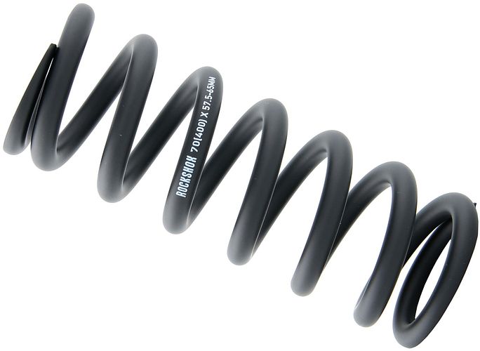 RockShox Feder metrisches System 400 lb 151 mm schwarz