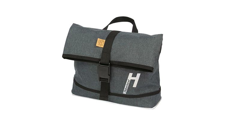 Haberland Lenkertasche Mel eMotion 6 l grau,schwarz