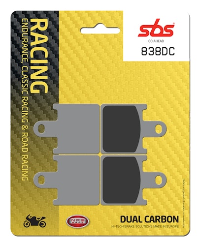 SBS Bremsbelag 838DC Road Racing Dual Carbon