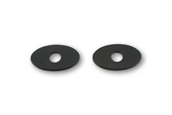 HIGHSIDER smart Montageplatten Indy Spacer Schwarz Für diverse Kawasaki