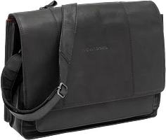 New Looxs Schultertasche Leather Fellini schwarz