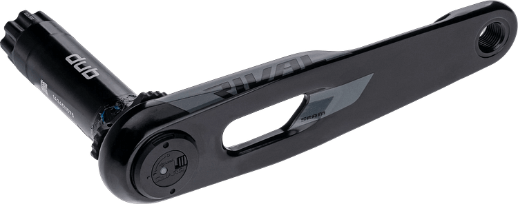 SRAM Kurbel Rival AXS E1 175 mm links schwarz Kettenlinie 44,7