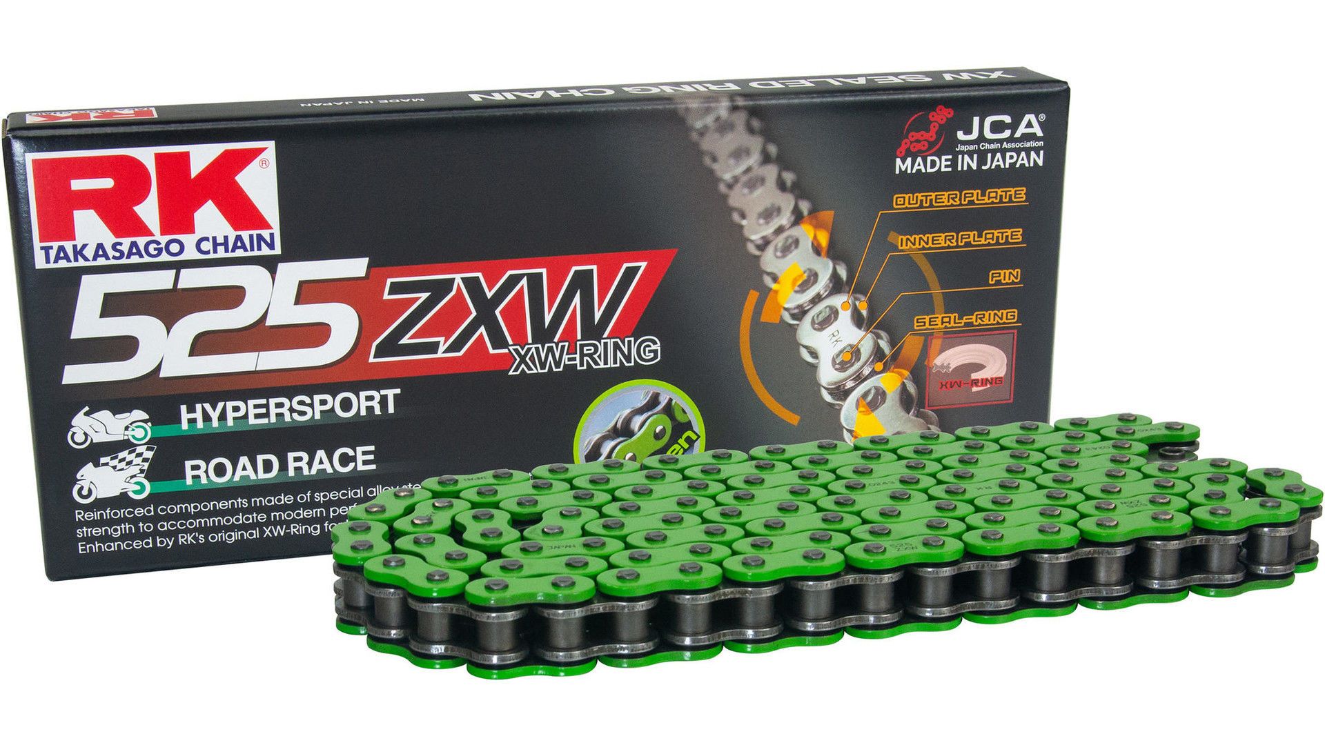 RK Kette GB525ZXW Color 102 Glieder