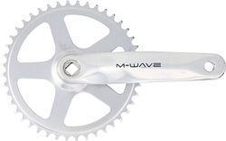 M-Wave Kettenradgarnitur MIGHTY silber