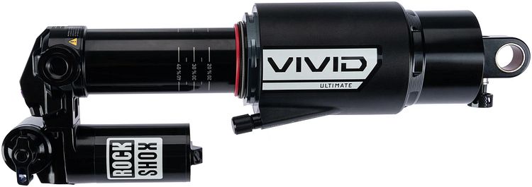 RockShox Federbein Vivid Ultimate RC2T 225 mm schwarz