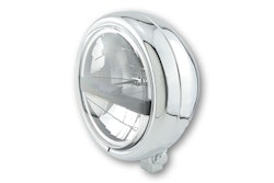 HIGHSIDER pro 5 3/4 Zoll Scheinwerfer Pecos Typ 5 LED Chrom E-Geprüft (1Stck)