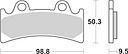 Vorschaubild SBS Bremsbelag 683HS Street Sinter