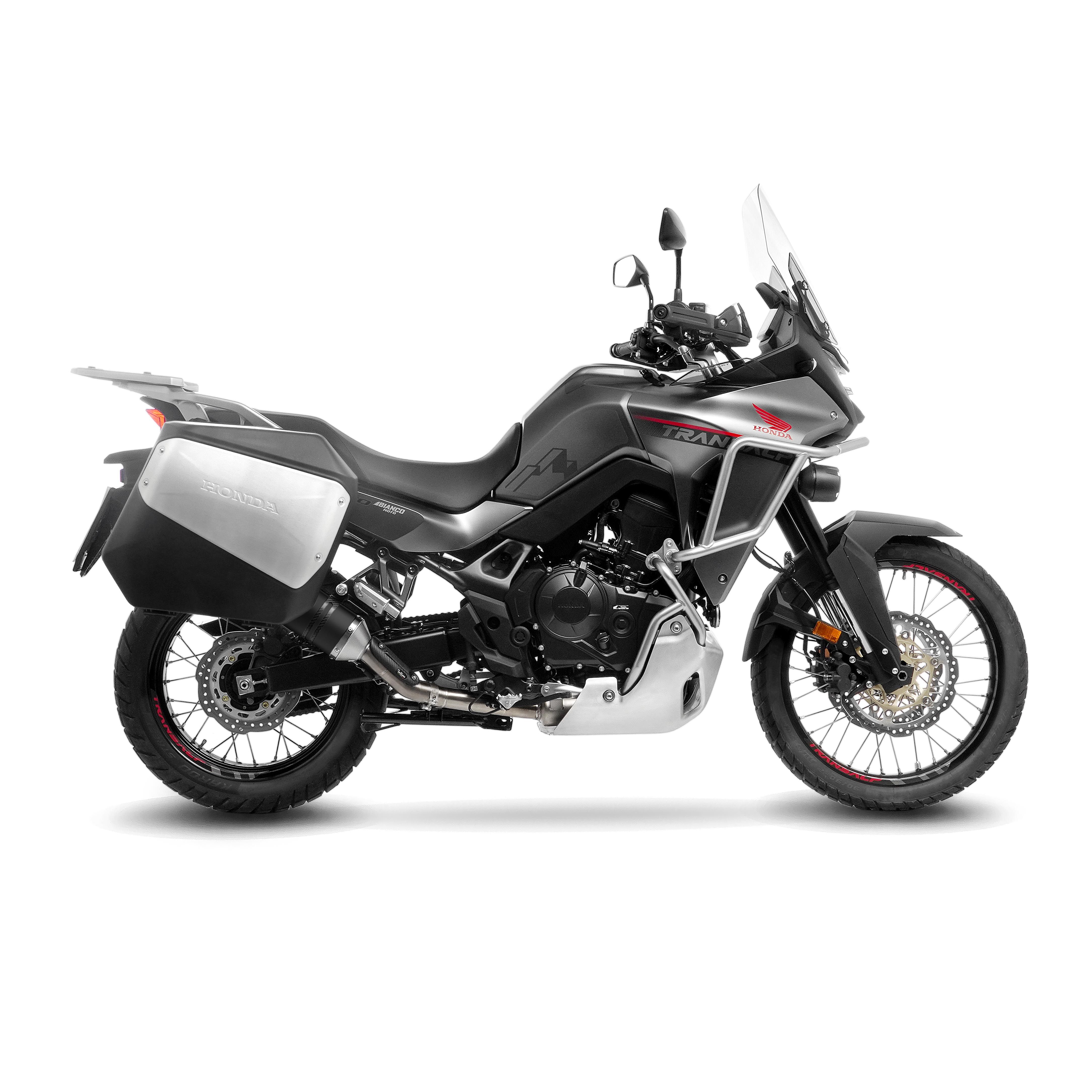 LeoVince Schalldämpfer LV ONE EVO BLACK EDITION für HONDA XL 750 TRANSALP URBAN / EASY TRAVEL / TRAVEL EDITION