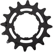 KMC Steck-Zahnkranz 16 Zähne 1/2 x 3/32 CrMo für Enviolo schwarz