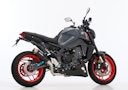 Vorschaubild SHARK KOMPLETTANLAGE Aluminium eloxiert schwarz SRC 4 für YAMAHA MT-09 / SP EURO5  