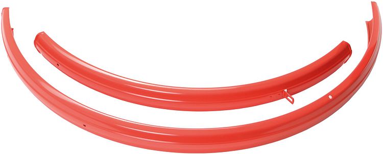 Victoria Retro Schutzblech 28 Zoll rot