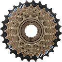 Vorschaubild Shimano Schraubzahnkranz TZ500 14-34 Zähne schwarz/gold