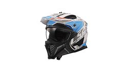 LS2 Modularhelm OF606 DRIFTER XXL Weiß / Blau matt