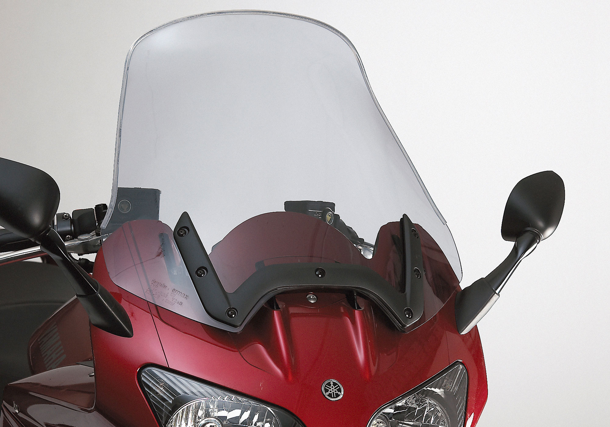 ERMAX Windschutzscheibe Acrylic durchsichtig Grau getönt für YAMAHA FJR1300