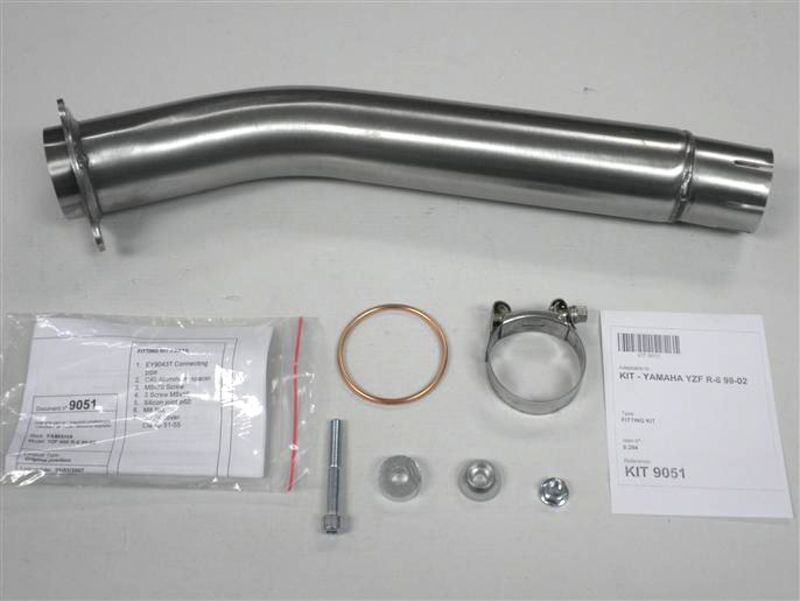IXIL Adapterrohr Yamaha YZF-R6 Edelstahl