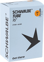 Schwalbe Schlauch Nr. 3 16 Zoll Blitzventil (DV), 32 mm