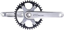 Shimano Kettenradgarnitur CUES FC-U6030-1 40 Zähne 175 mm silber,schwarz