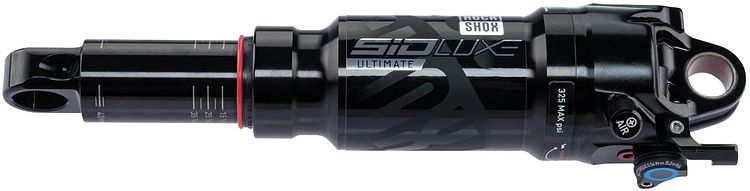 RockShox Federbein SIDLuxe Ultimate 3P 190 mm schwarz x 40, SoloAir, Body No Bushing, inkl. Ha