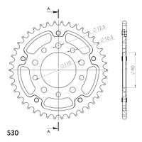 Supersprox Stealth-Kettenrad 530 42Z (Gold)