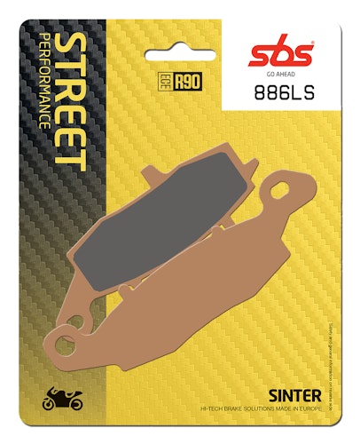 SBS Bremsbelag 886LS Street Sinter